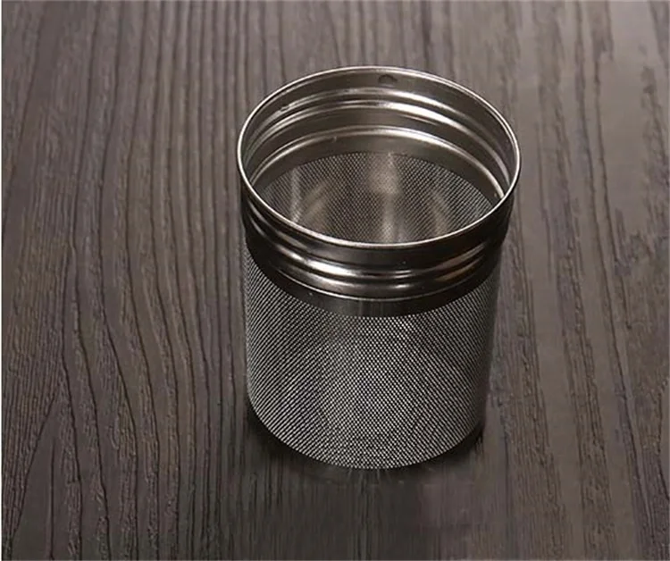 2019 double wall portable bamboo lid glass tea infuser water bottle for office