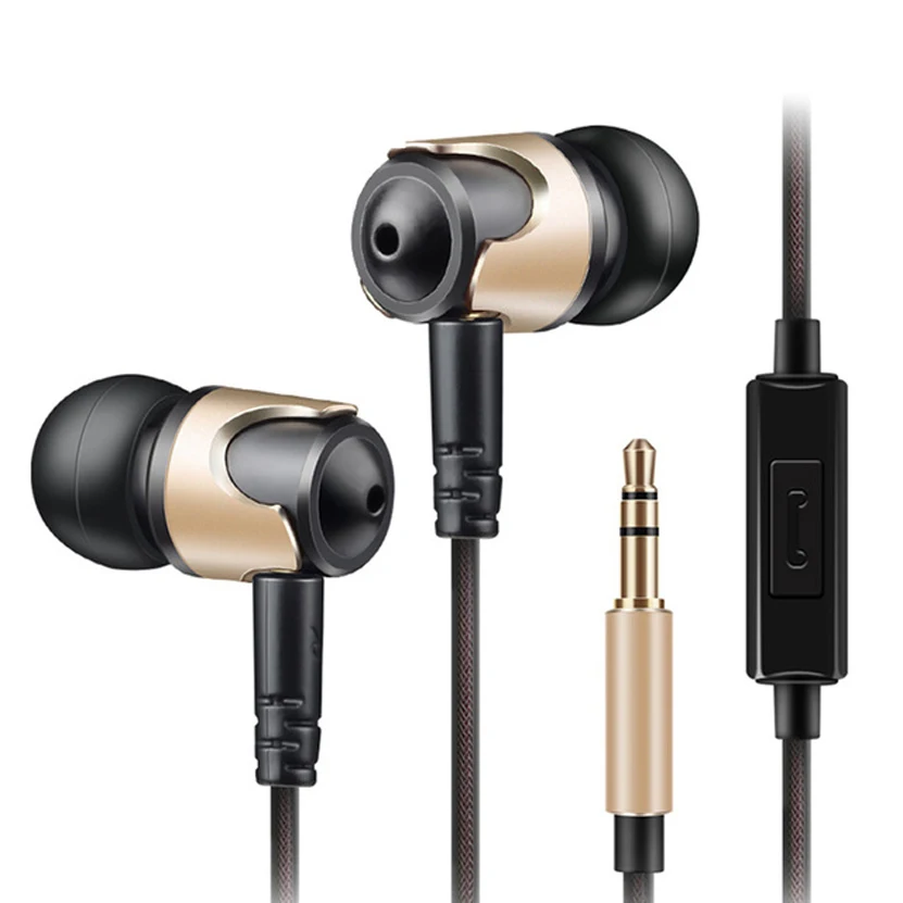 QKZ DM4 one driver HiFi Promotion Wired in ear Earphones With Mic