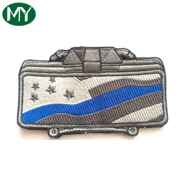 wholesale custom High Quality Durable custom embroidery patch Pin For Jeans