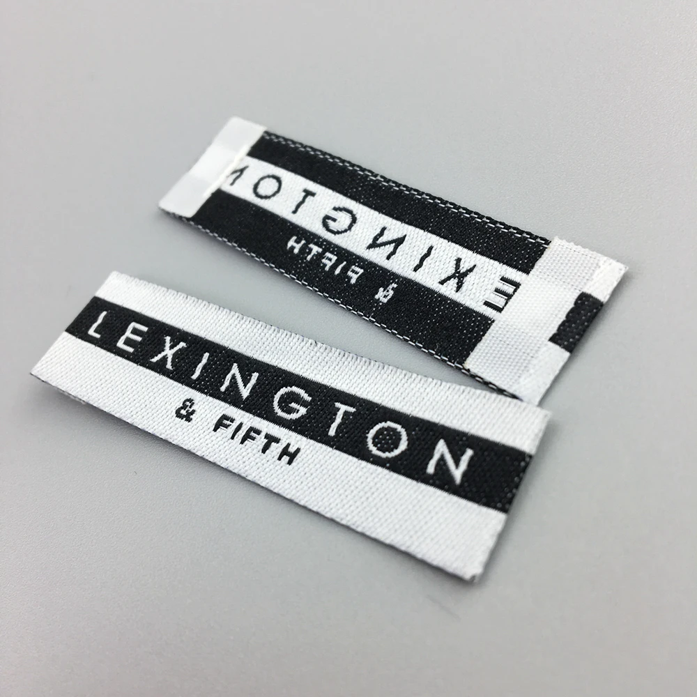 custom cheap wholesale clothing create your own brand style woven labels