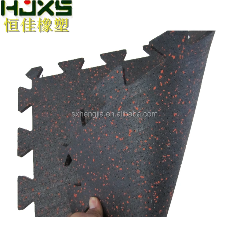 Used interlocking tile gym rubber flooring