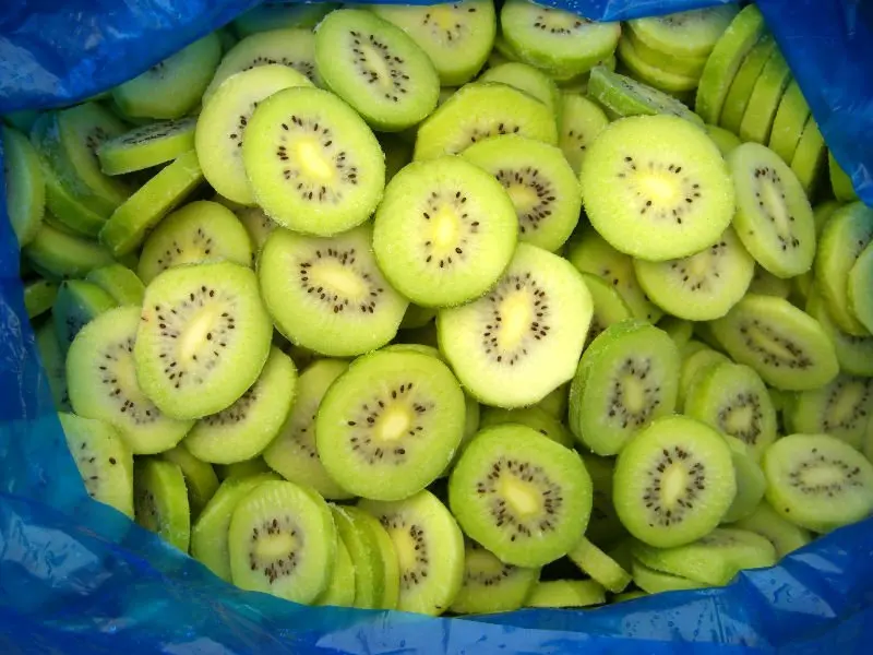 Hot sale frozen IQF kiwi fruit slices
