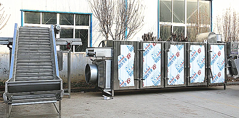 
Fruit vegetable Grain Multilayer Belt Dryer drying machine 