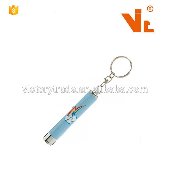 V-GF01-18 Wholesale multi-function mini metal micro torch light led flashlight keychain