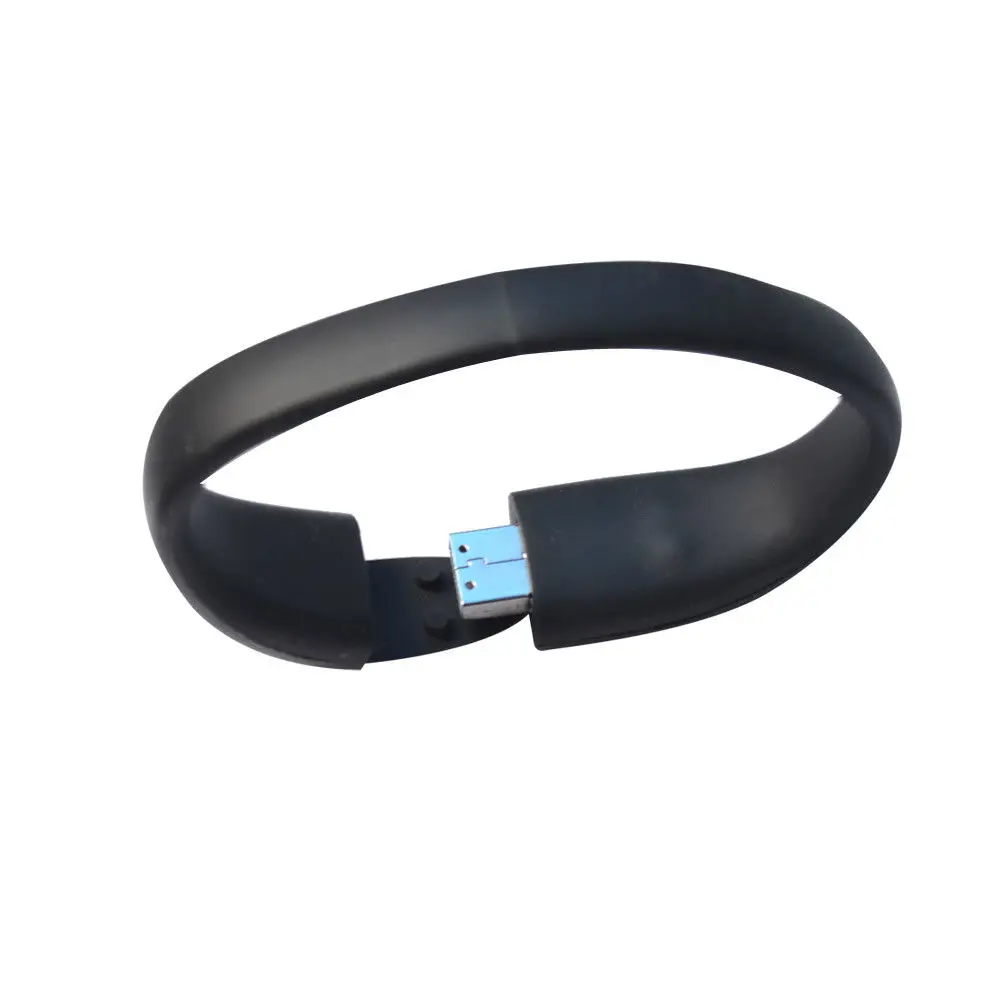 Novelty Custom Bracelet Memory 32Gb Band 3.0 Flash Pendrive Rubber 16Gb