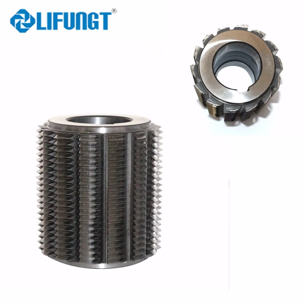 customized hss M2.5 involute gear hobbing cutter