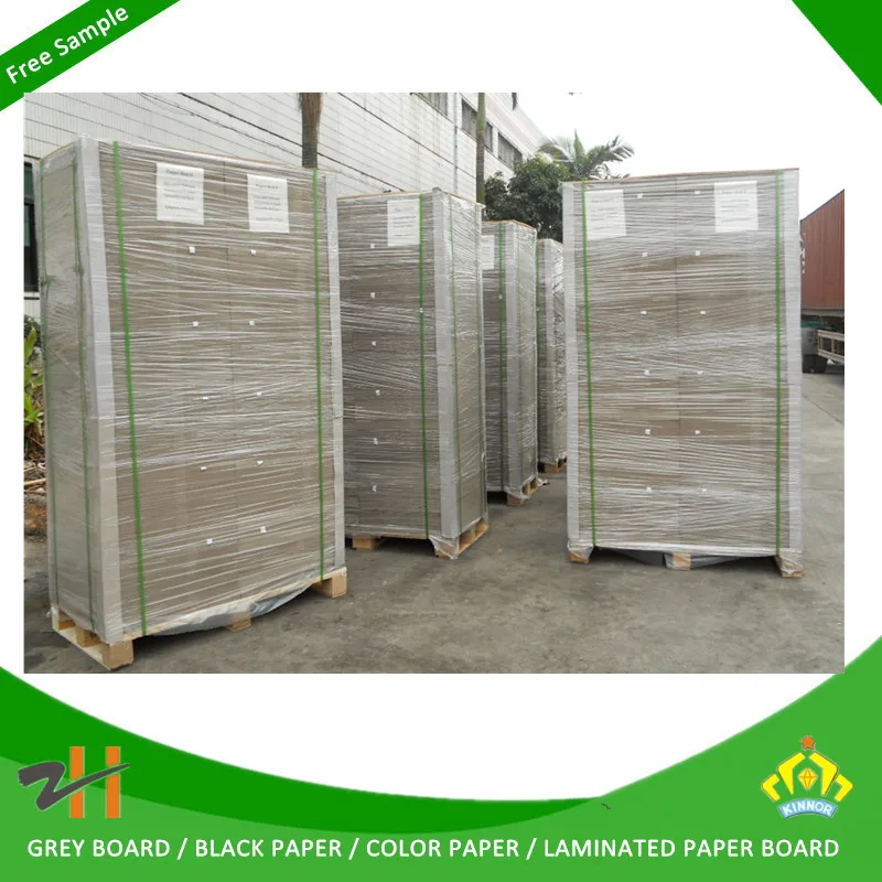 
Duplex board with grey back carton raw materials paper price per ton 