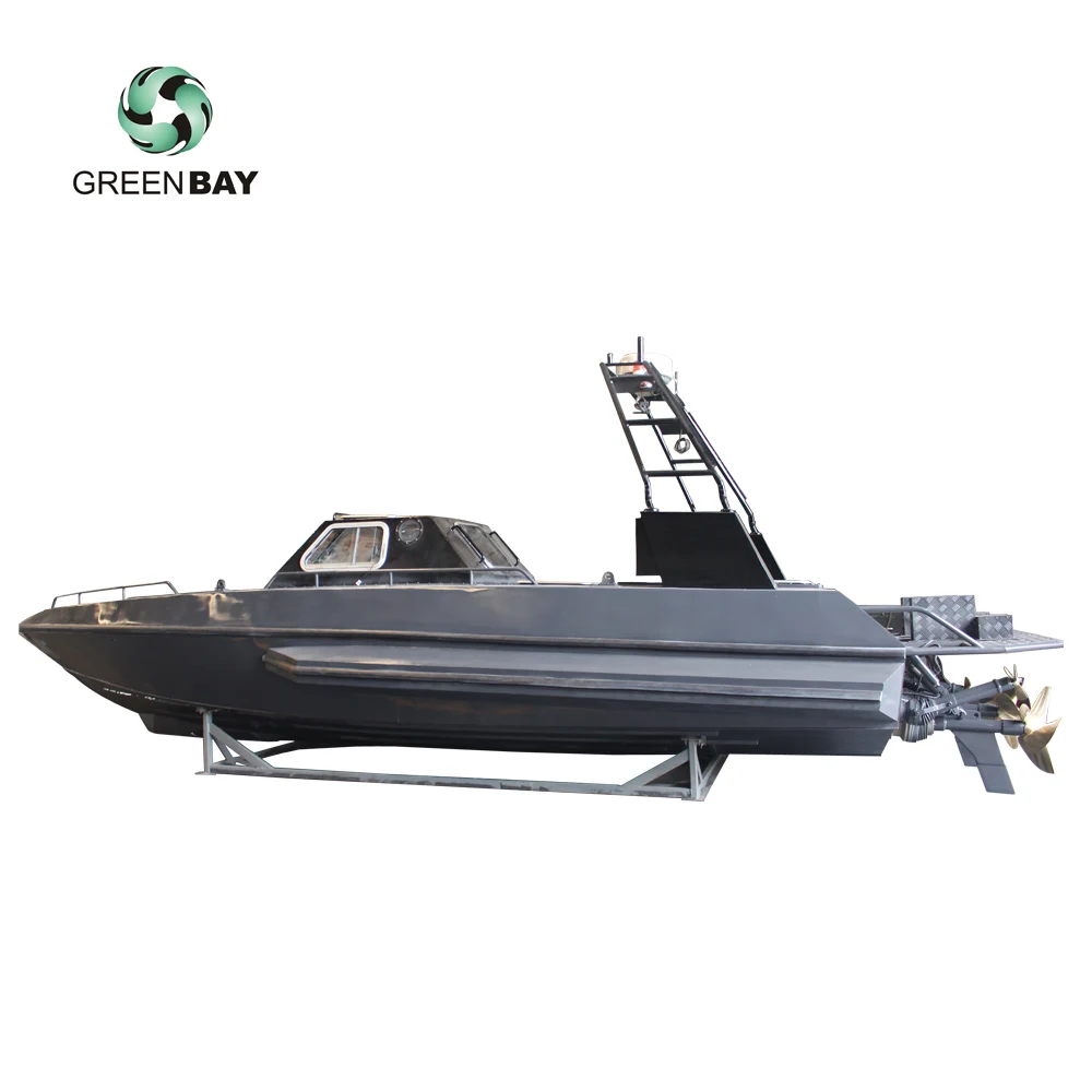 Autonomous navigationRC cockpit manual operation Unmanned high speed hydrographic Survey vessel 10.3m boat