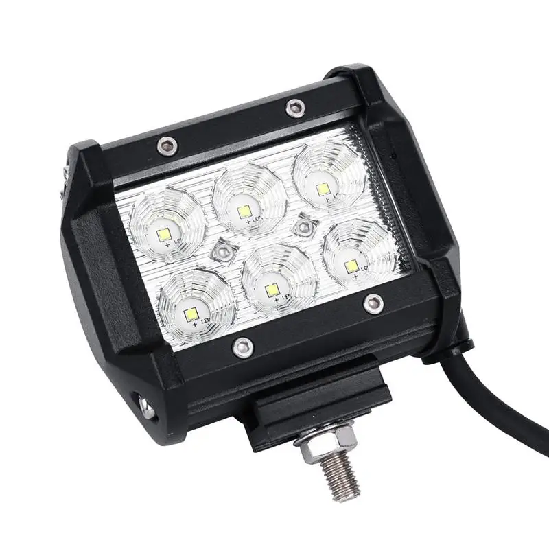 2020 new 4inch 18W LED CRE E off road heavy duty Lights Bar SUV Military,Agriculture,Marine,Mining work light