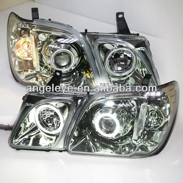 1998-2007 год lexus lx470 привело глаза ангела головного света хромированными жидищного