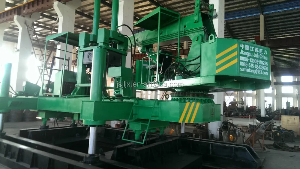 Manufacturer selling 60 ton hydraulic static pile machine for Malaysia, Viet Nam, Indonesia