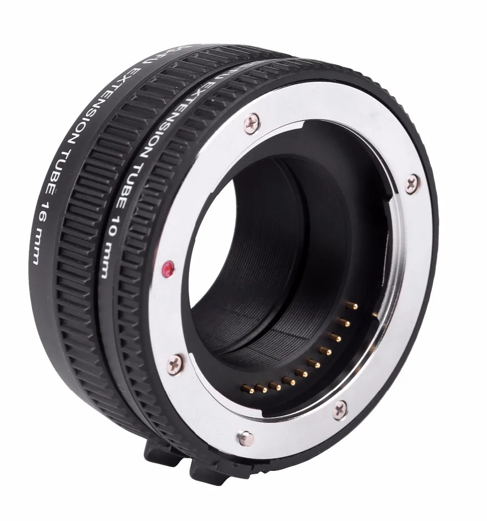 VILTROX DG-FU Auto Focus AF Lens Adapter Mount for Fujifilm X Mount Macro Lens Extension Tube Ring 10mm 16mm Set Metal Mount