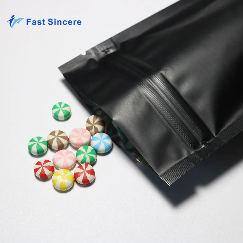 Food Grade Packaging Reusable Custom Printed Ziplock Plastic Bags