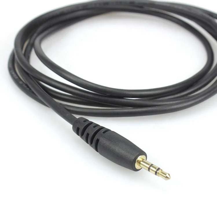 2.5mm audio  Cable 3 pole 2.5 TRS stereo plug male  extend audio cable