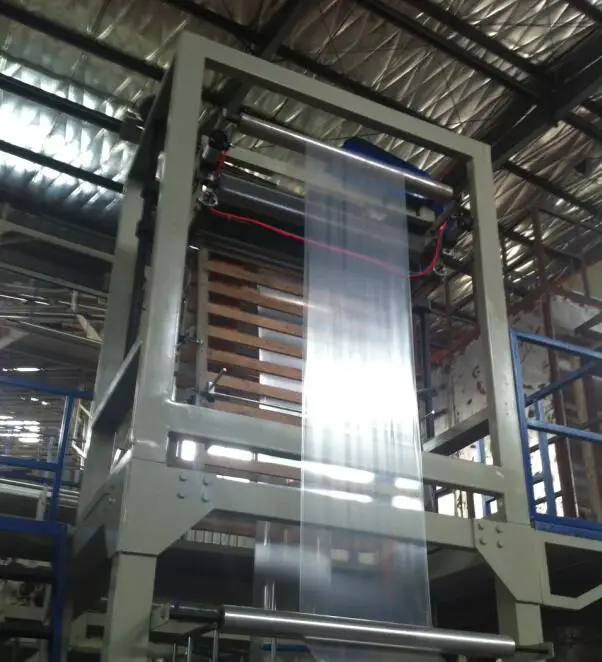 Cheaper Price Good Quality Single Layer Fixed Die Head Pe Plastic Film Extrusion Machine