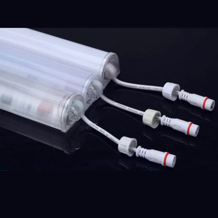 
Building Decoration Waterproof Programmable DMX RGB Digital LED Tube Light 