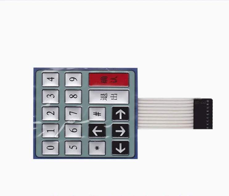 2023 designed waterproof membrane switch Metal dome push button manufacturer