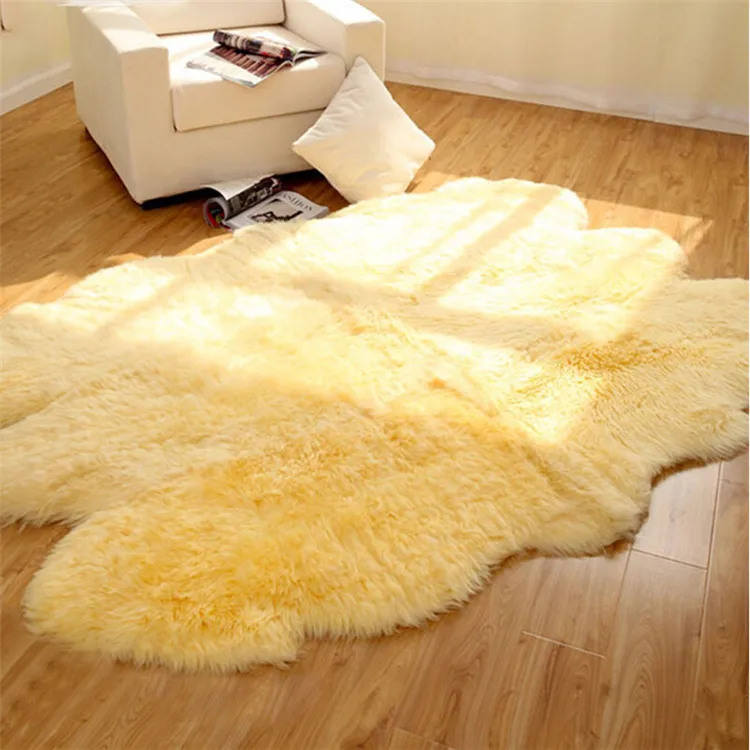 Австралийский ковер из Новой Зеландии натуральной овчины декоративный для пола и