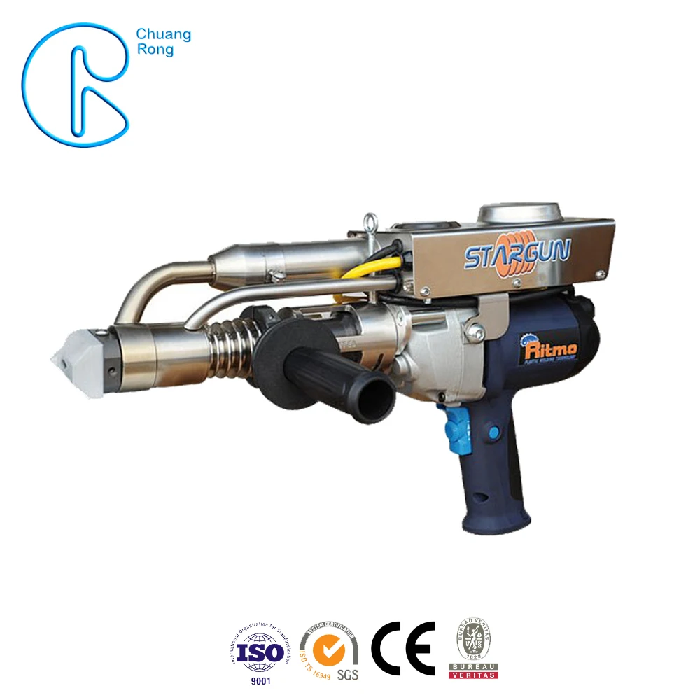 Plastic Extrusion welding gun HDPE pipe Extrusion welder