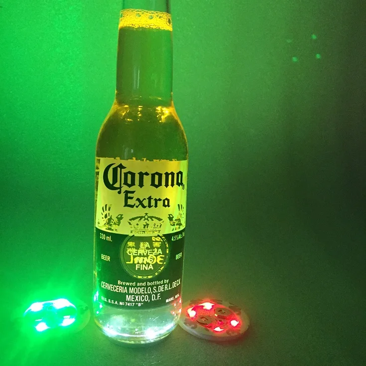 Bar Lighting Ideas LED Sticker for beer vodka Bottle