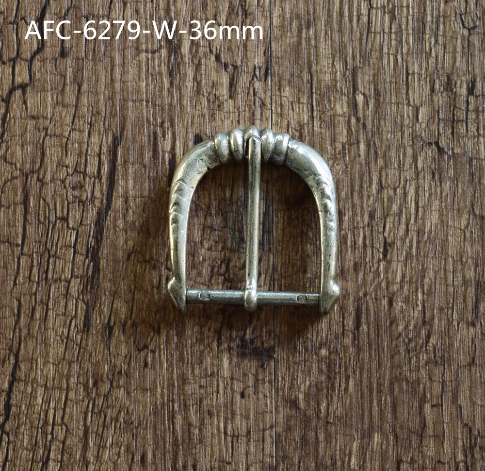 antique silver belt buckle pin