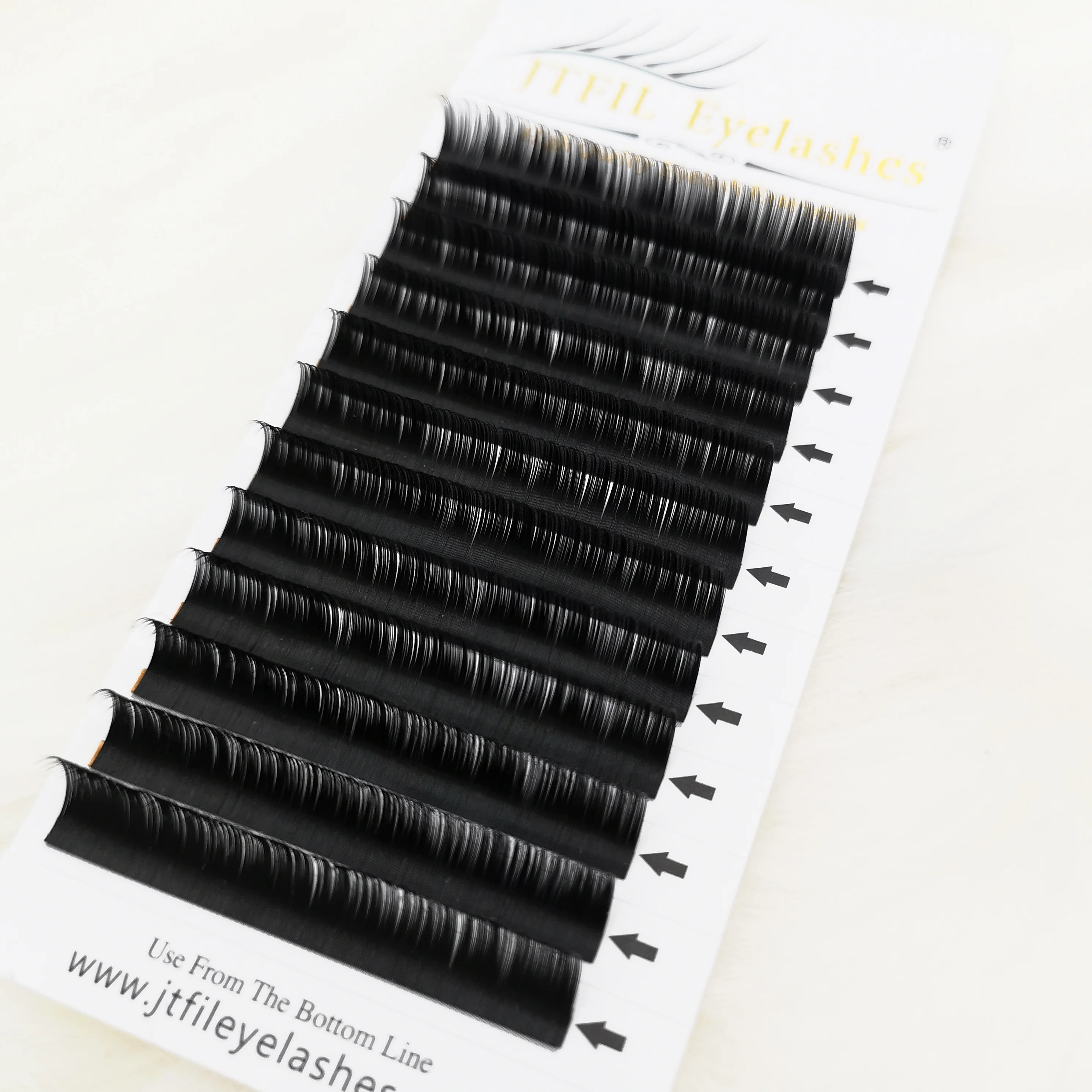 100% человеческие волосы 0 05 объем ресниц Камелия норка индивидуальное наращивание