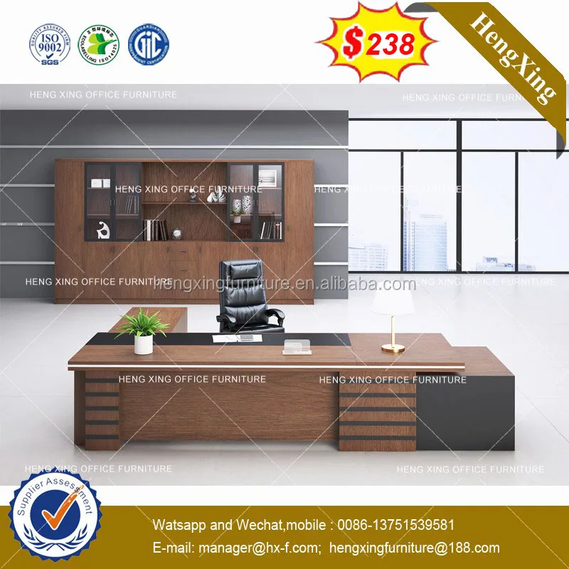 Modern director office furniture executive melamine office Desk (HX-8NE016)