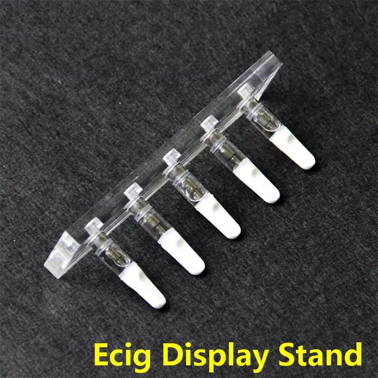 Wholesale 510 cartridge show stand E-cigarette display stand vape atomizer holder with 5 holes wholesale