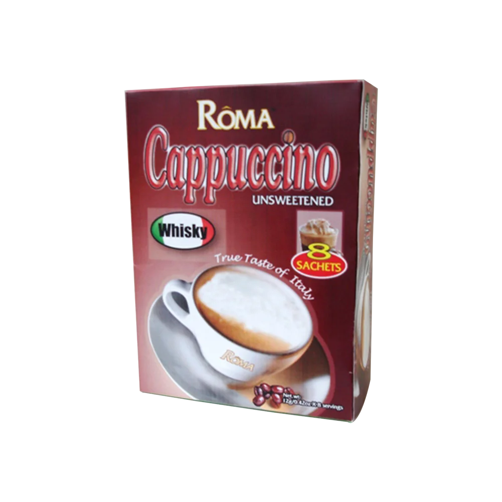 Roma Instant Whisky Cappuccino Custom Instant Coffee Powder