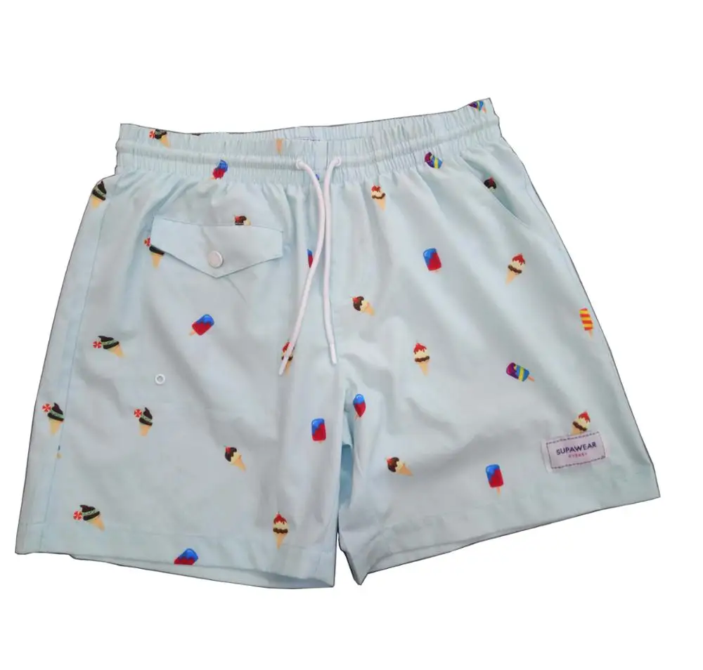 
Men Fashion Board shorts Male Swim Trunks Hot SummerBeachwear 