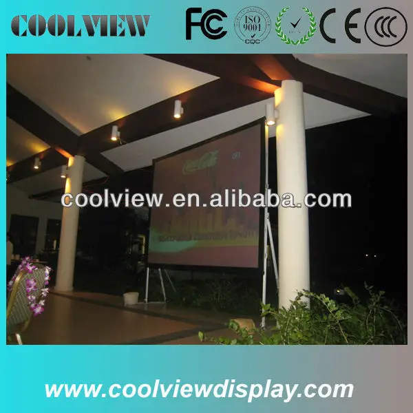 150 inch size front projection fast fold projection screen aluminum frame