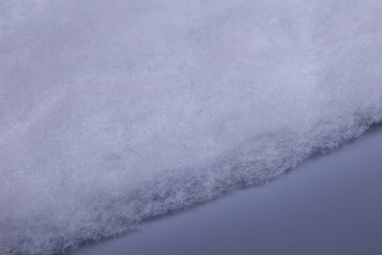 
40g to 300g High Loft Washable Silk Like Polyester Cotton Filling 