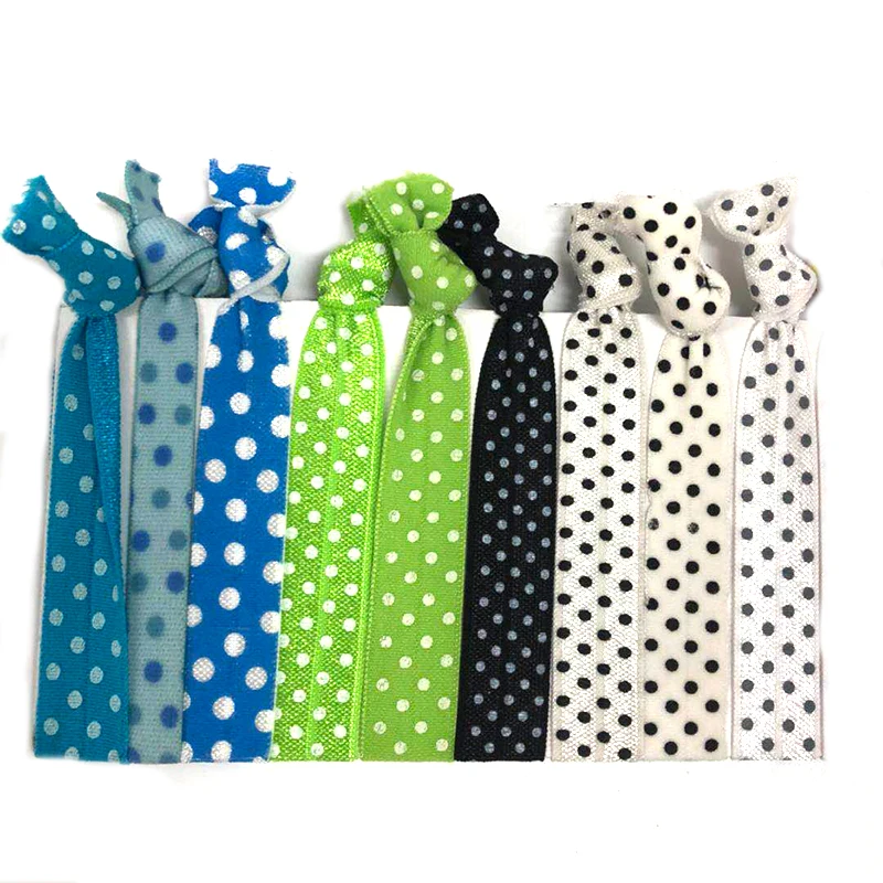 Accessories Hair Band Cords 1.5mm Bracelet Hair Ties Polka Dot Elastic Cords Ribbon