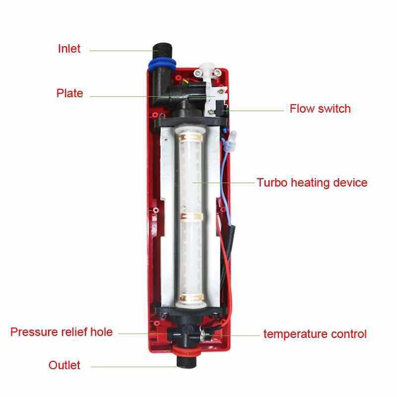 
electric instant hot water heater 