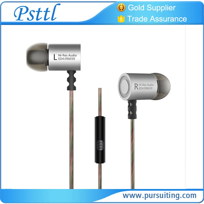 Brand 2 Color Headset Earbuds Noise Cancelling KZ ED4 HIFI Stereo Super Bass Shenzhen Earphone