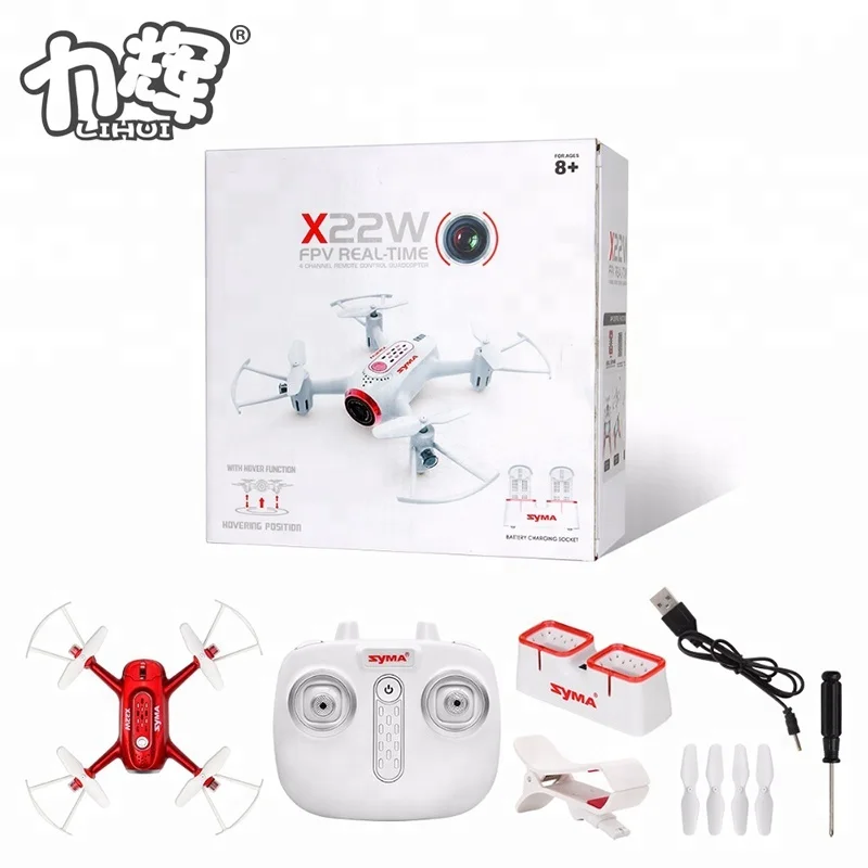Wholesale RC Drone Camera Wifi With App Control White