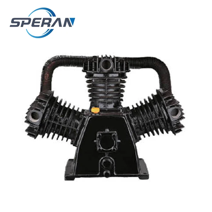 Direct manufacturer good quality 3 cylinder 7.5w 10hp air compressor pump head
