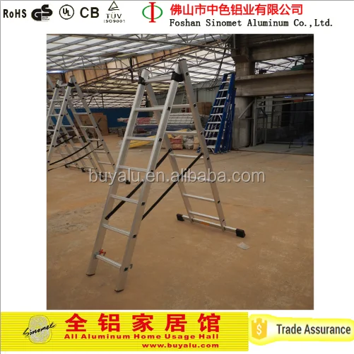 Hot Sell Extention Ladder Muti-functional Combination Aluminum Ladder