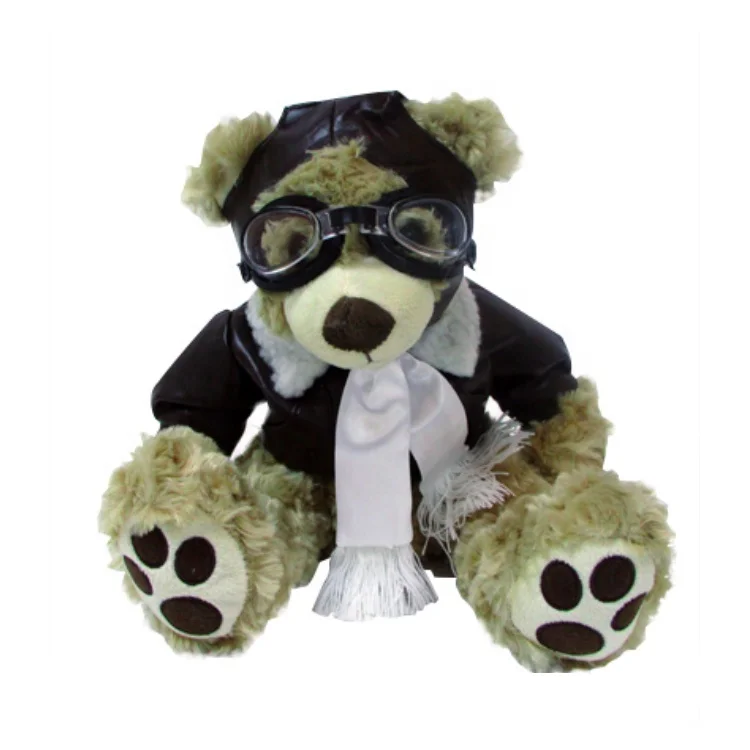 Пилот плюшевые мягкие игрушки гигантский Мишка Тедди Детские подарки от производителя