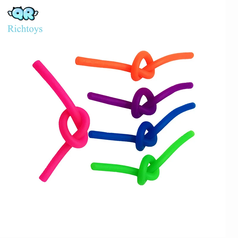 Случайный цвет, фиджет, снятие стресса, мягкие Стрейчевые игрушки