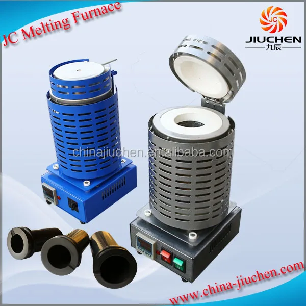 1-4kg Mini Metal Melting Furnace , Jewelry Casting Machine
