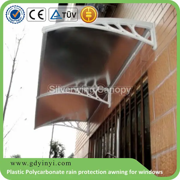 
Windows awning,DIY Plastic polycarbonat Awning Shade accessories parts for window and canopy 