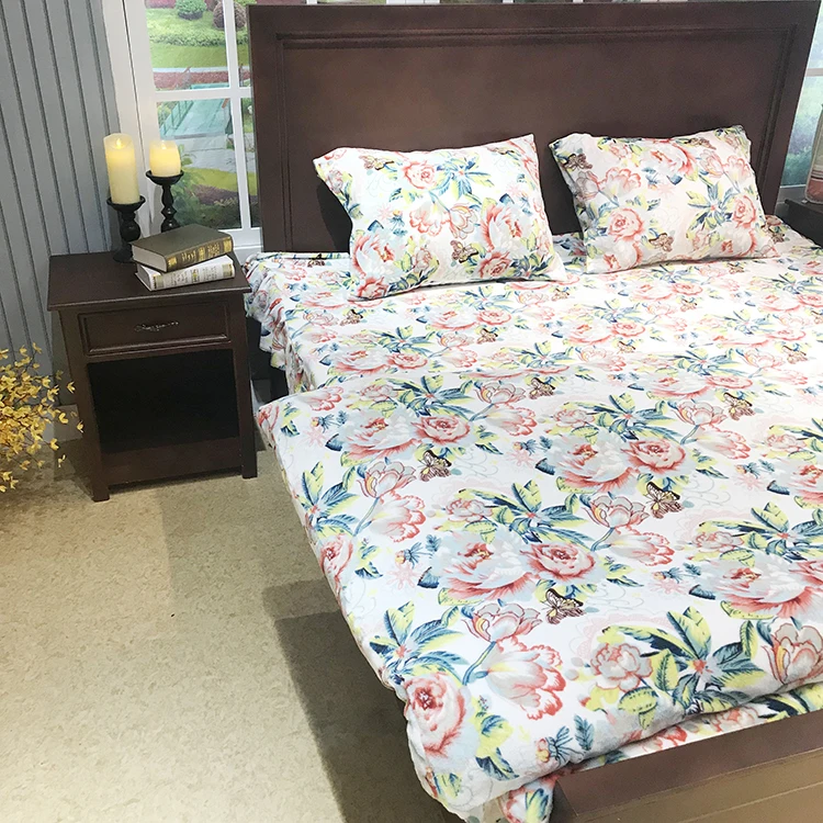 Home Bedding Comforter Sets with Bed Cover Blanket Adult Jacquard Printed Flannel Fleece 100% Polyester King Size 4pcs 60 4 Pcs