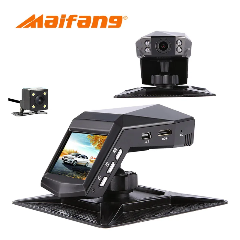 Горячие Мини M100 2,0 дюймов обзор камеры автомобиля Автомобильный видеорегистратор