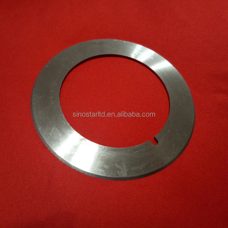paper industry circular top slitting machine blade