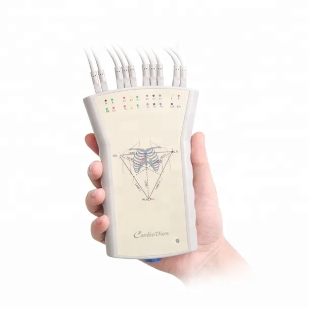 trending products 2024 new arrivals medical science 12-Lead pc based mobile digital ecg system from China