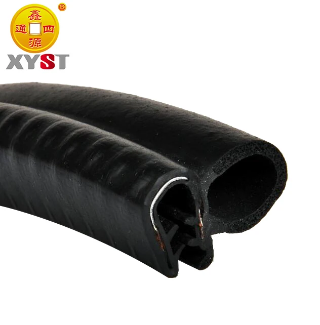 Side Bulb Profile Coextruded Rubber with Metal Insert
