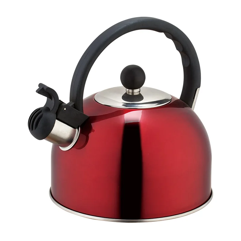 Чайник со свистком разноцветные кухонные приборы полусферический многоцветный 3 л 2 5 чайник из нержавеющей (786337918)