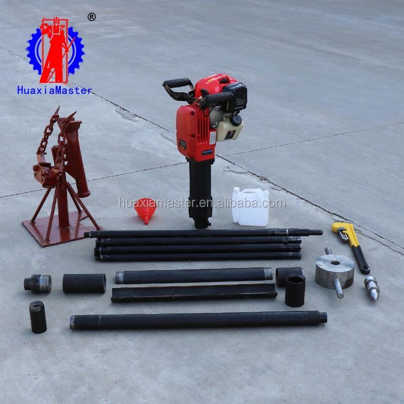 QTZ-2 Soil Sampling Drilling Rig small hand drill machine , diamond core drill machine , rig drilling underground soil auger