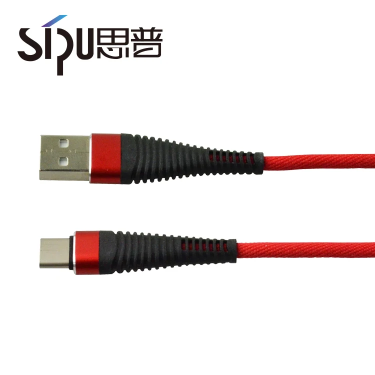 SIPU готовый к отправке высокопрочный Micro USB Type C Дата-кабель для зарядного устройства